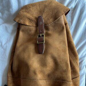 Ralph Lauren Double RL RRL Small Leather Backpack